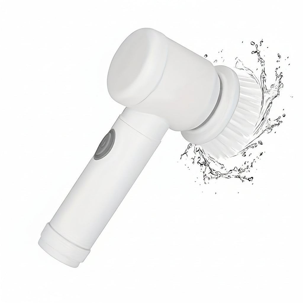 1pc Electric Spin Cleaning Brush,USB Rechargeable Handheld Kitch Cleaner Coldless Rotary Brush, Power Brush Bathroom Rechargeable Brush, Automatic Rotary Power Cleaning Brush For Cleaning
